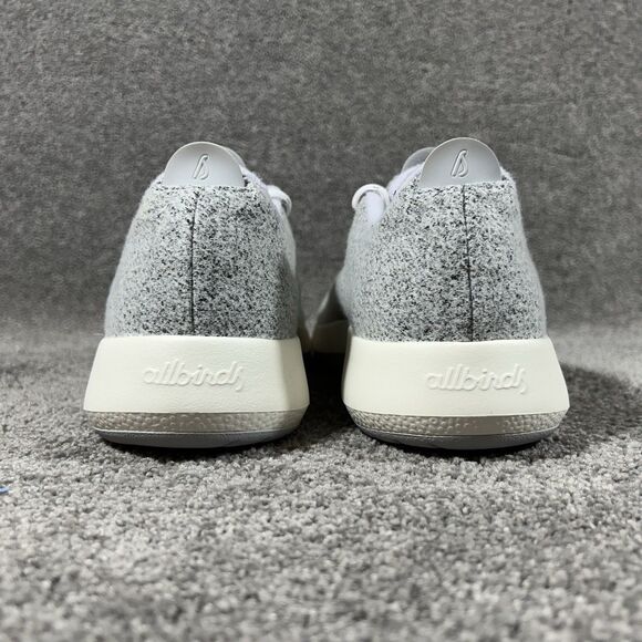 Allbirds WRM Wool Runners Mizzel Men’s Size 11 Gray Casual Athletic Shoes Used - Picture 6 of 11